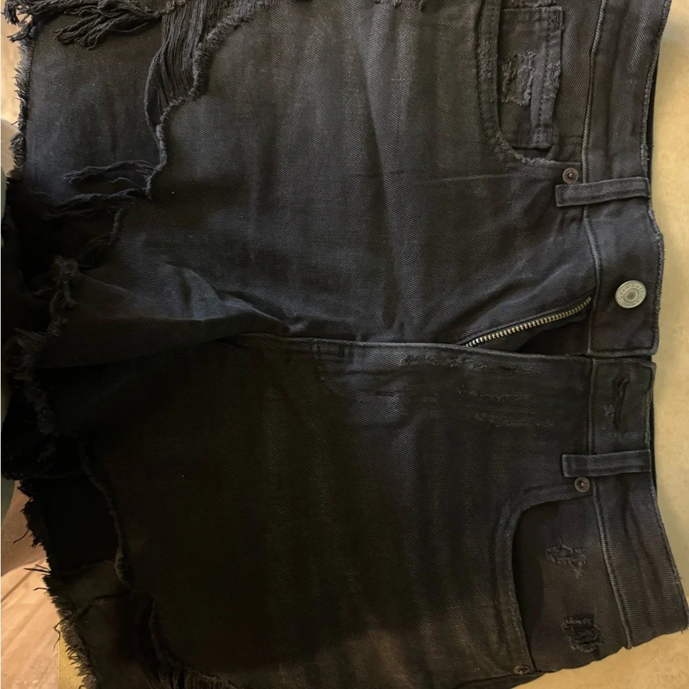 All American eagle jean shorts!